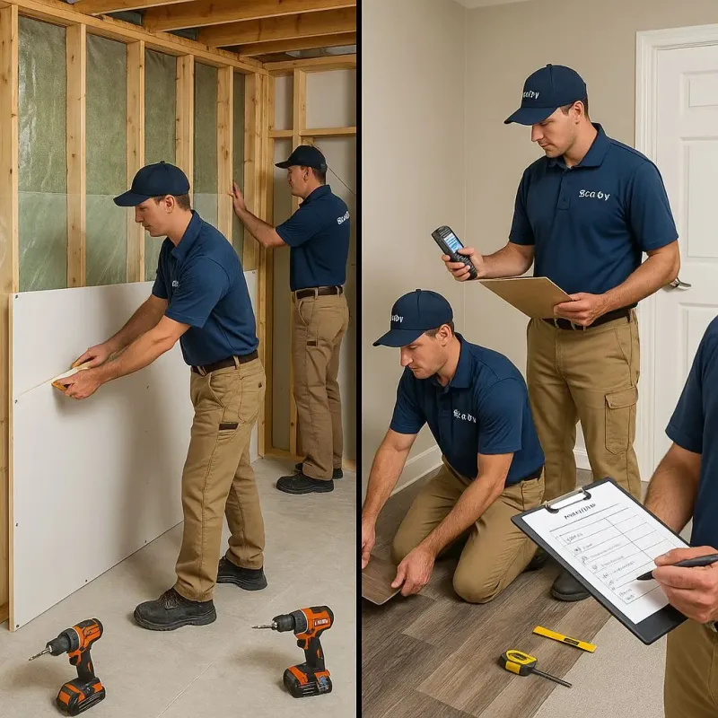 Repairs and Reconstruction process in Dunbar, WV