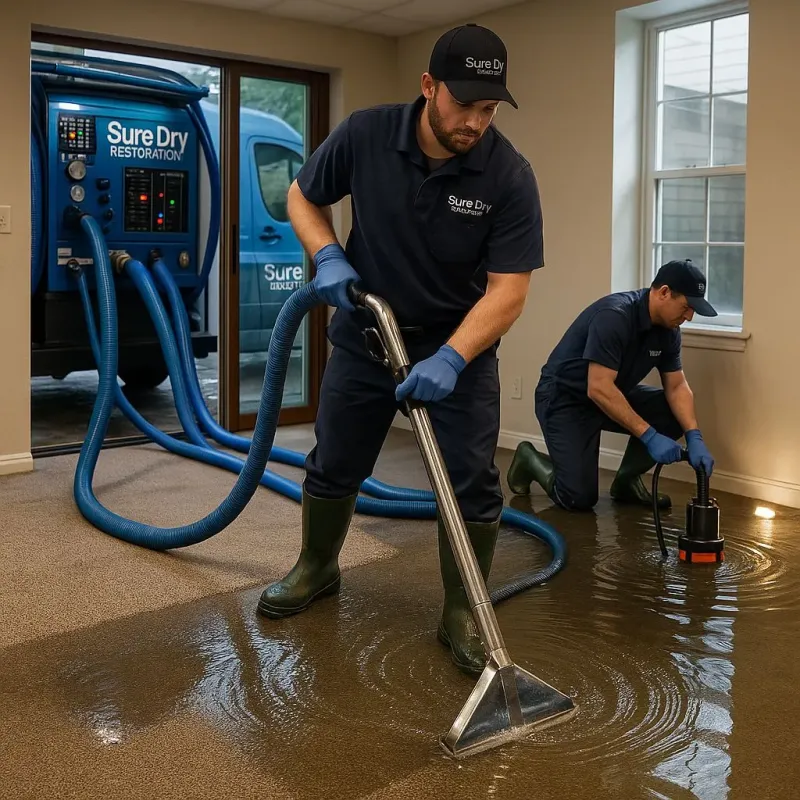 Water Extraction and Removal process in Dunbar, WV